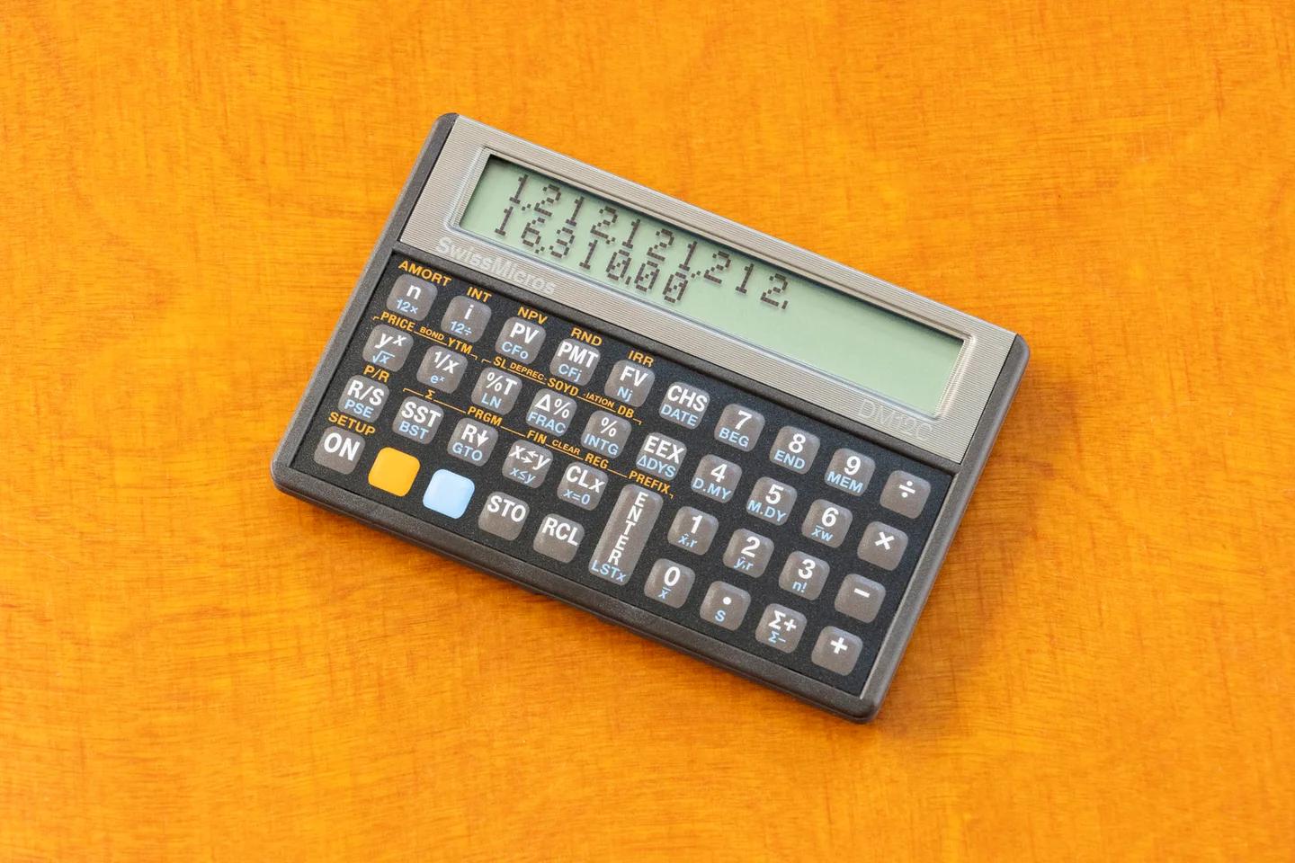 DM12C Financial Calculator