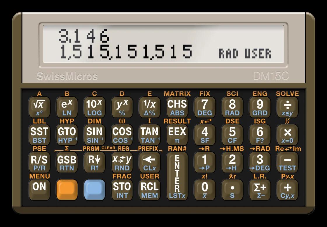 DM15C Scientific Calculator