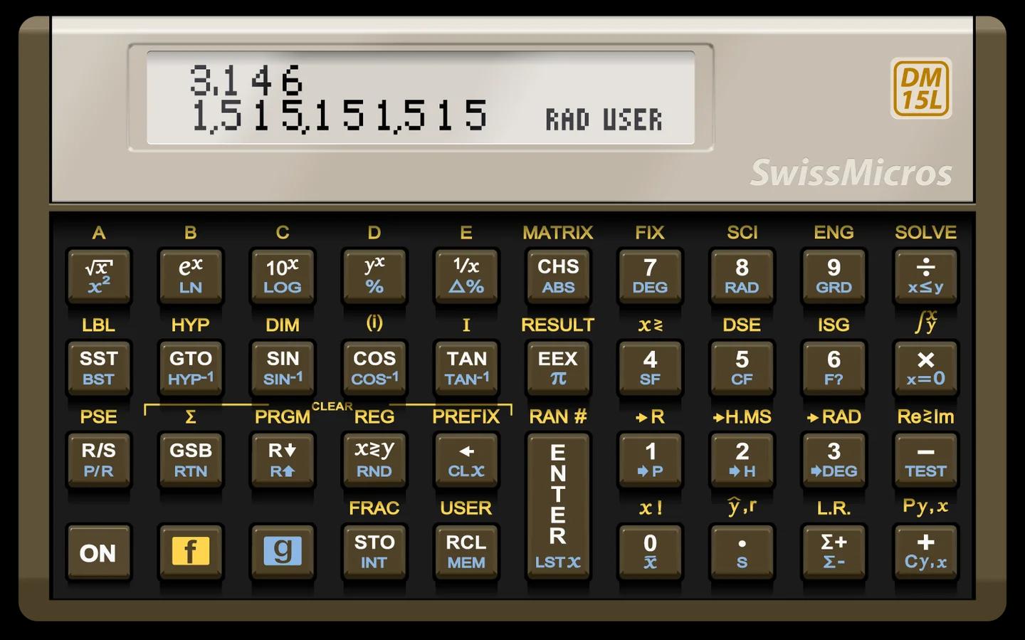 DM15L Scientific Calculator