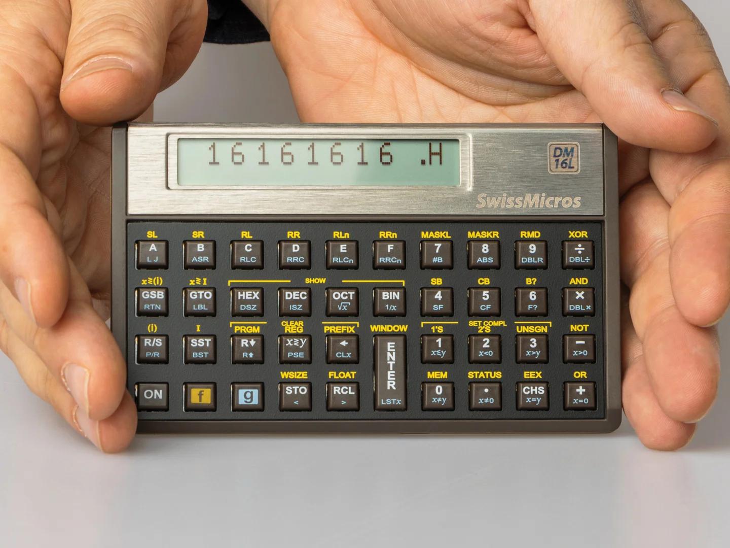 DM16L Programmer’s Calculator