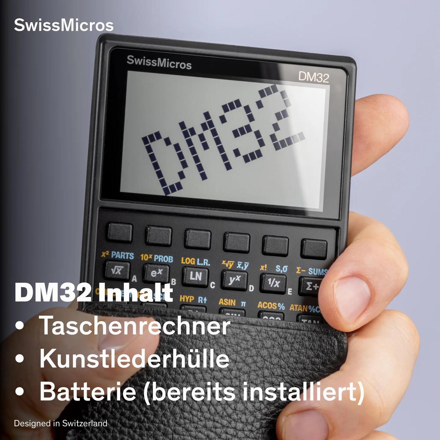 Wissenschaftlicher Taschenrechner DM32