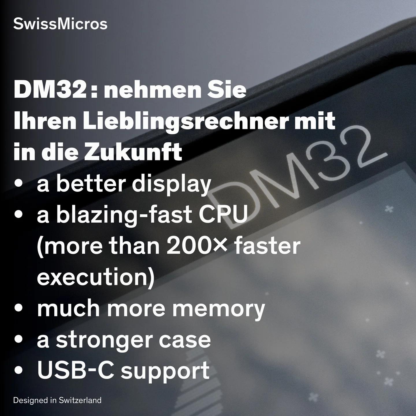 Wissenschaftlicher Taschenrechner DM32