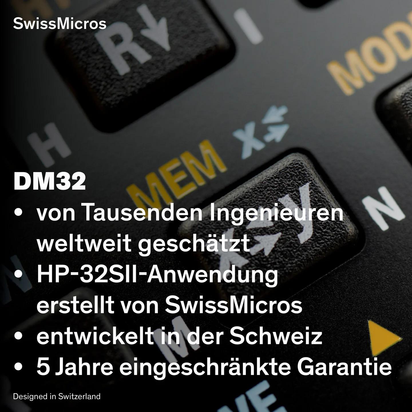 Wissenschaftlicher Taschenrechner DM32