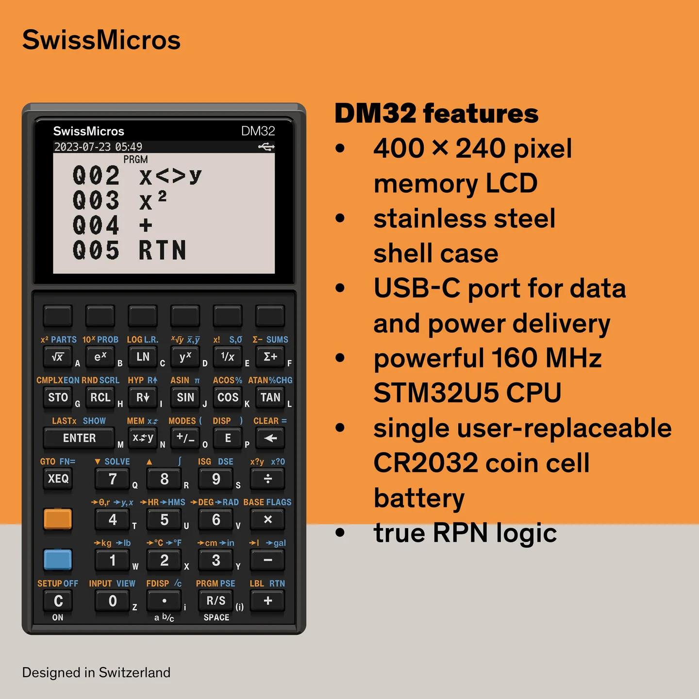 DM32 Scientific Calculator