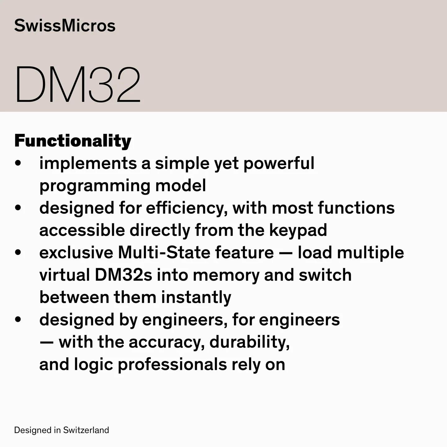 DM32 Scientific Calculator