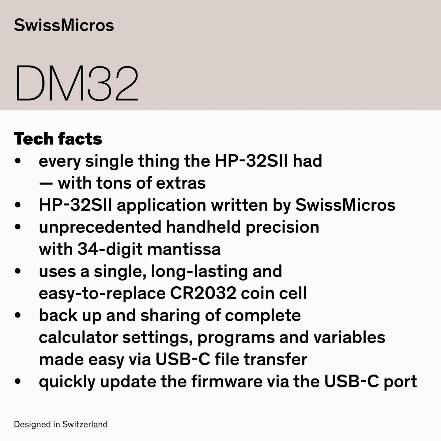 DM32 Scientific Calculator