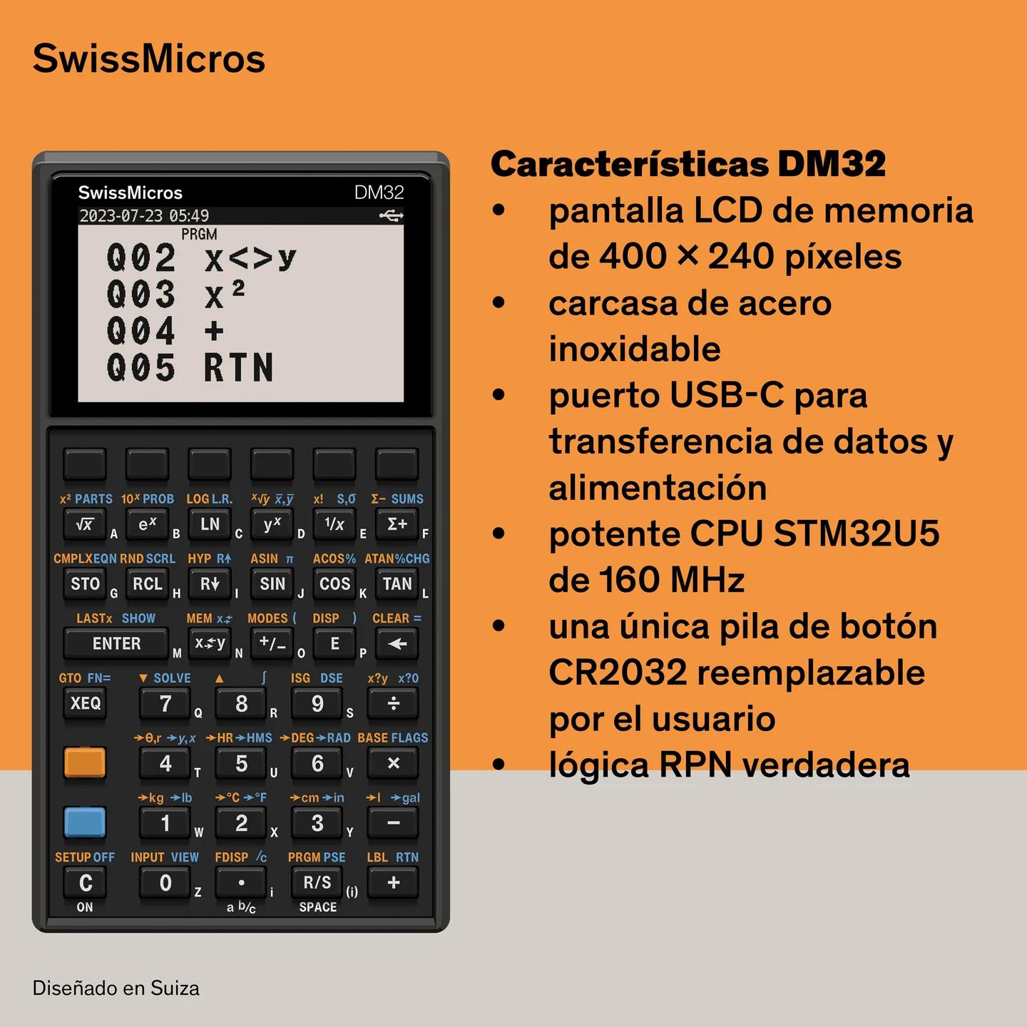 Calculadora científica DM32