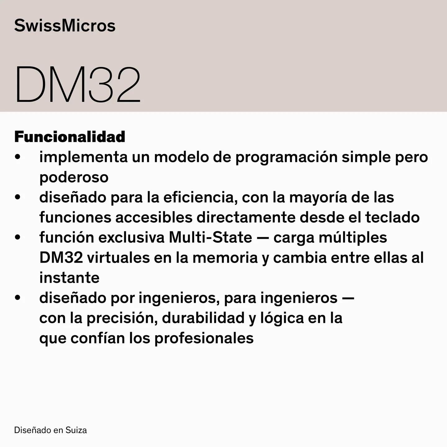 Calculadora científica DM32