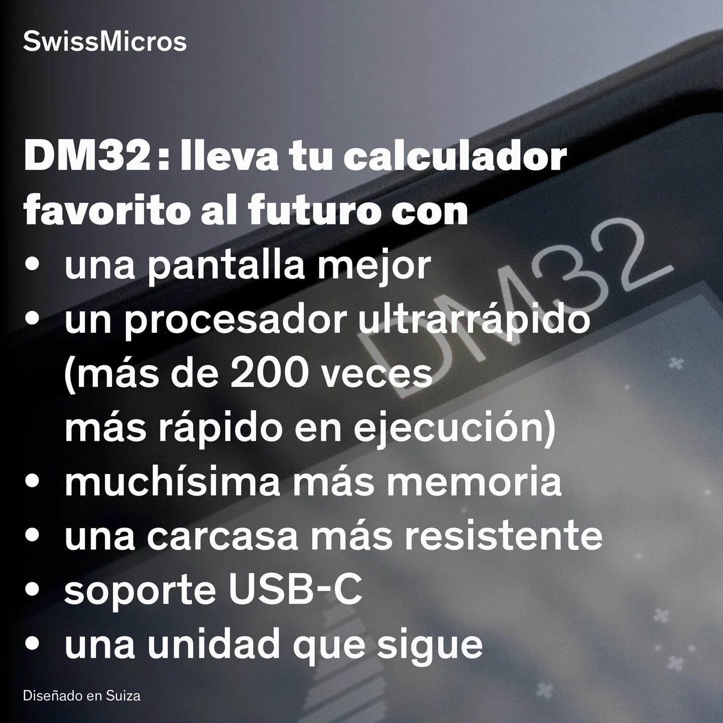 Calculadora científica DM32