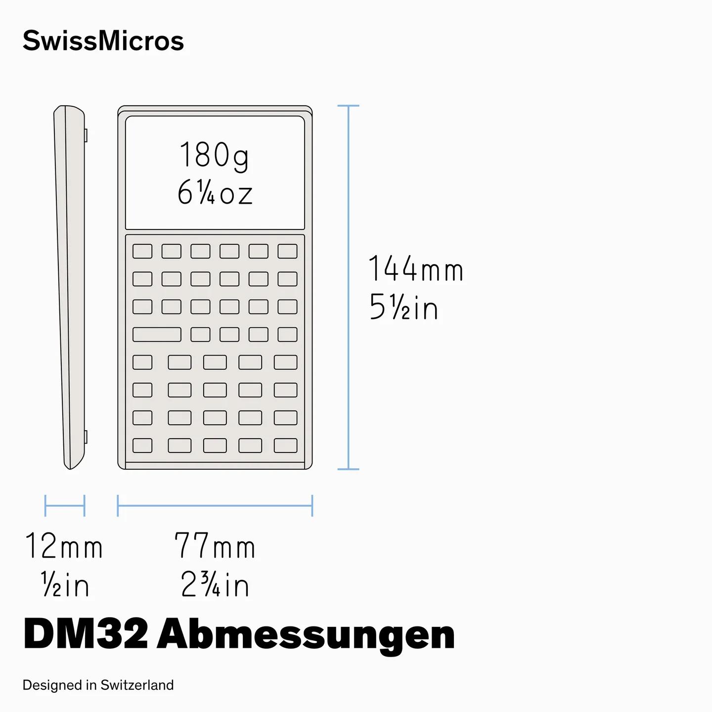 Wissenschaftlicher Taschenrechner DM32