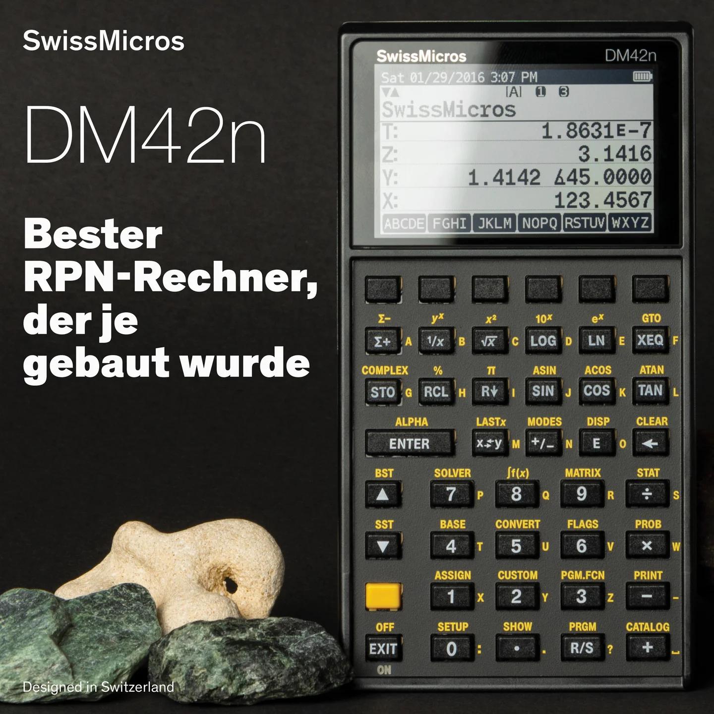 Wissenschaftlicher Taschenrechner DM42n