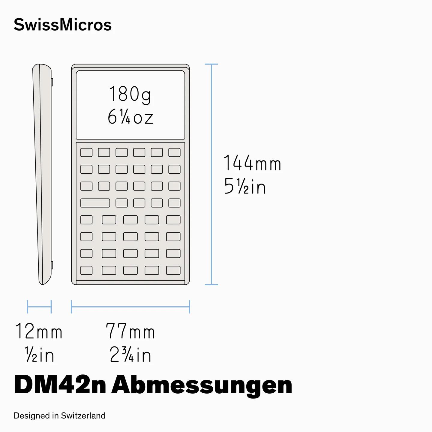 Wissenschaftlicher Taschenrechner DM42n