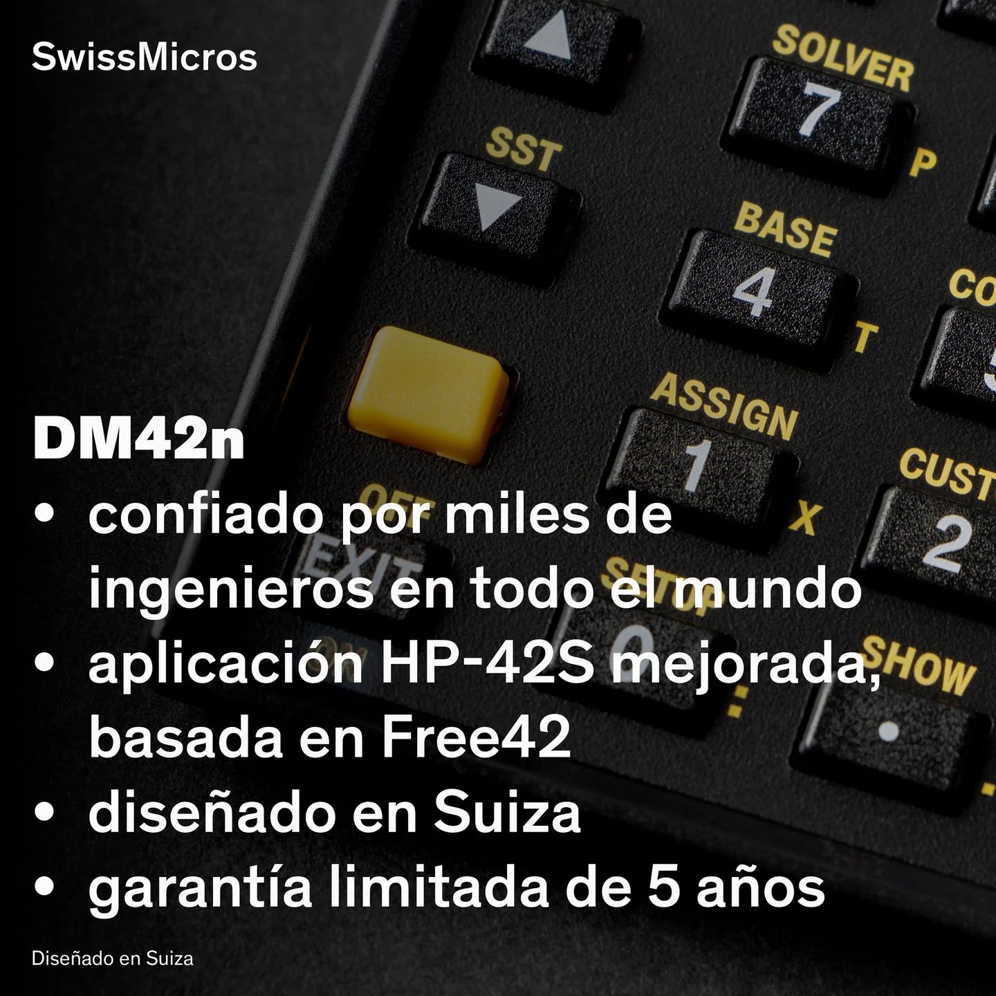 Calculadora científica DM42n