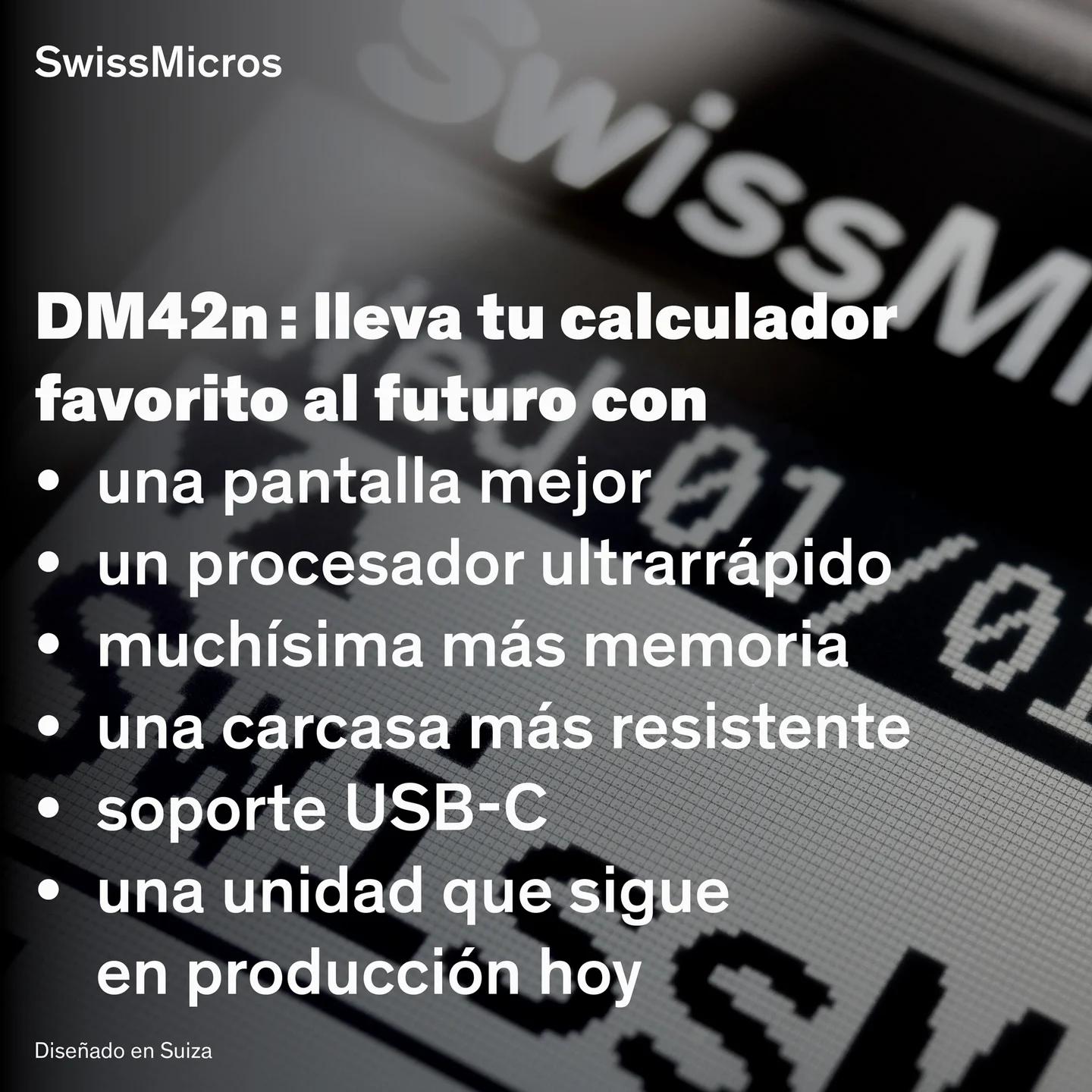 Calculadora científica DM42n