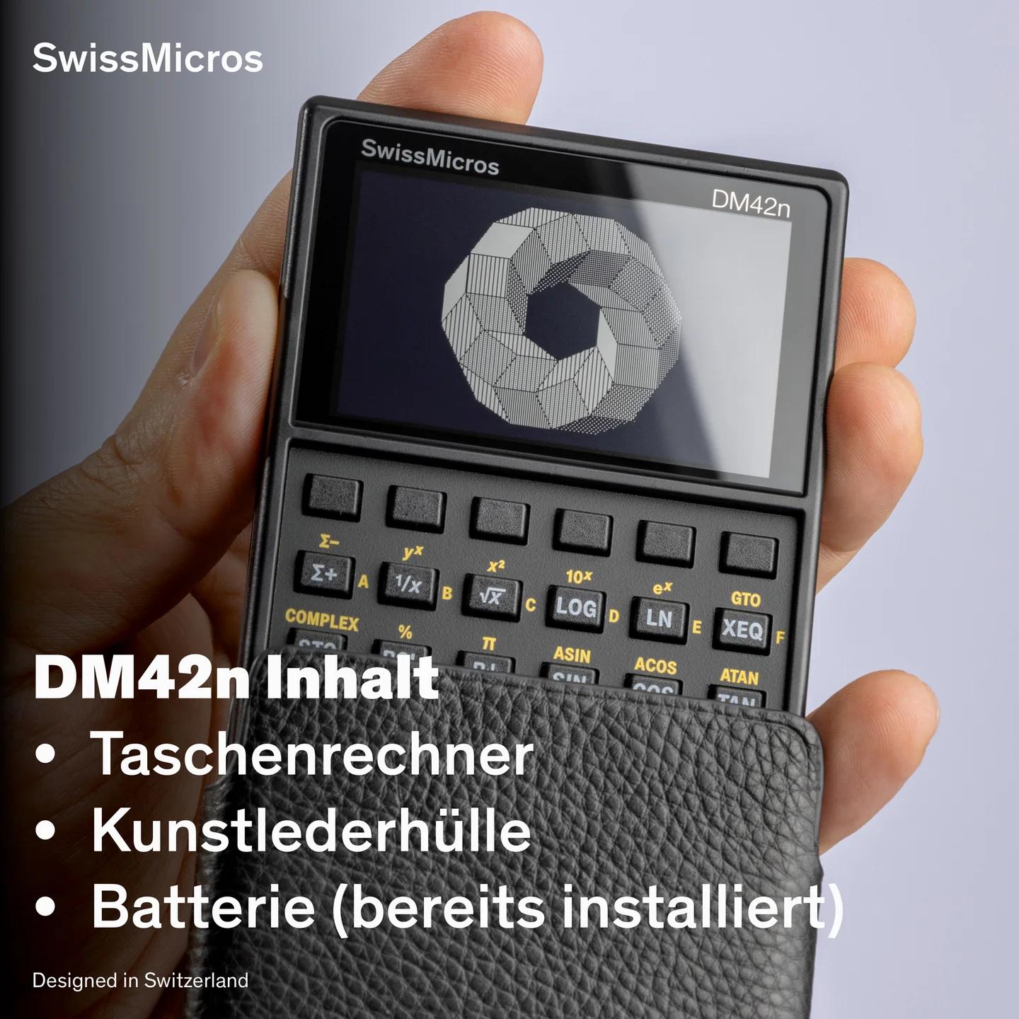 Wissenschaftlicher Taschenrechner DM42n