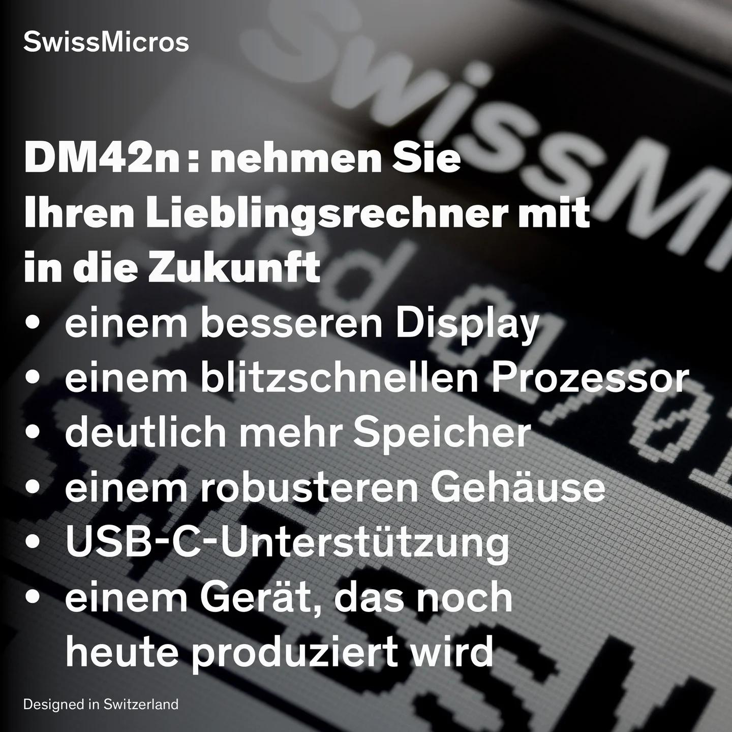 Wissenschaftlicher Taschenrechner DM42n