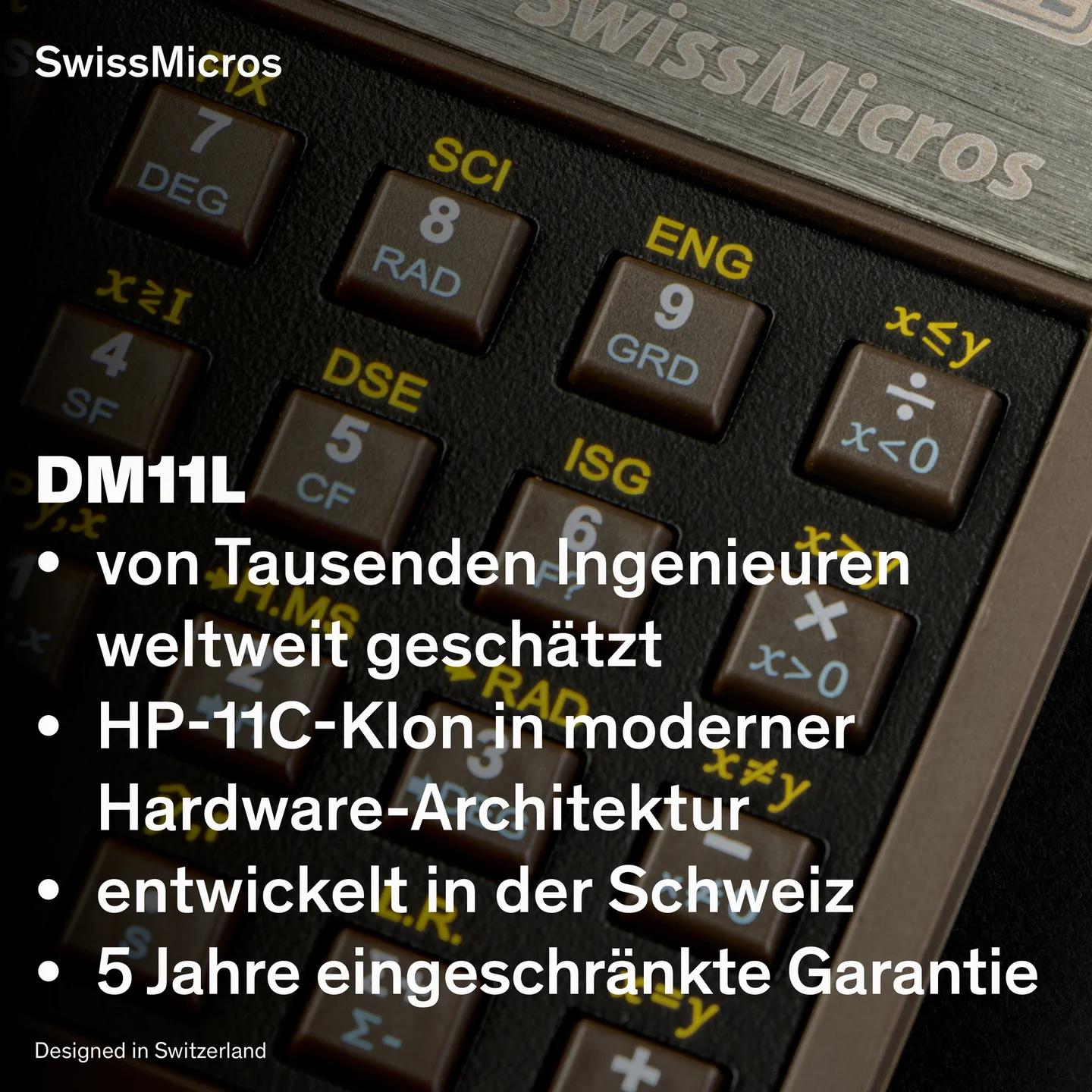 DM11L Wissenschaftlicher Taschenrechner