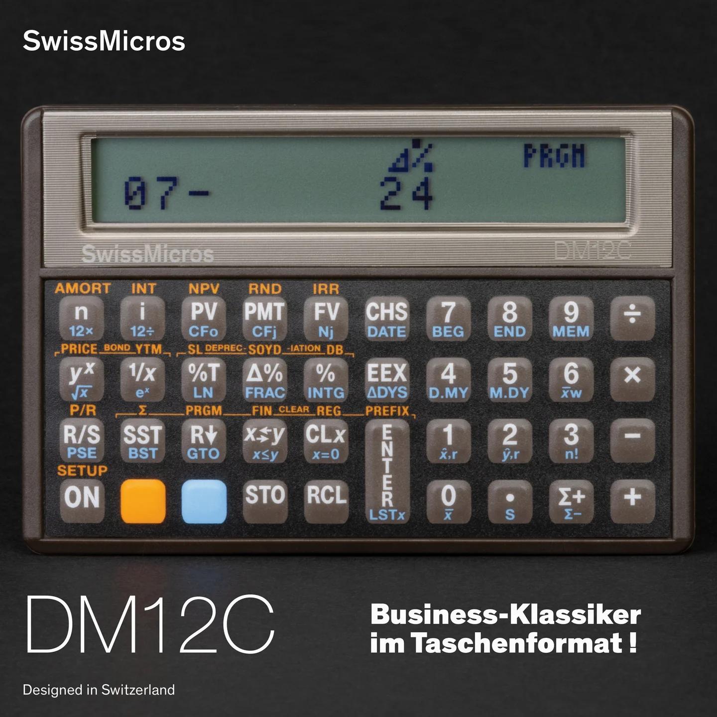 DM12C Finanzrechner