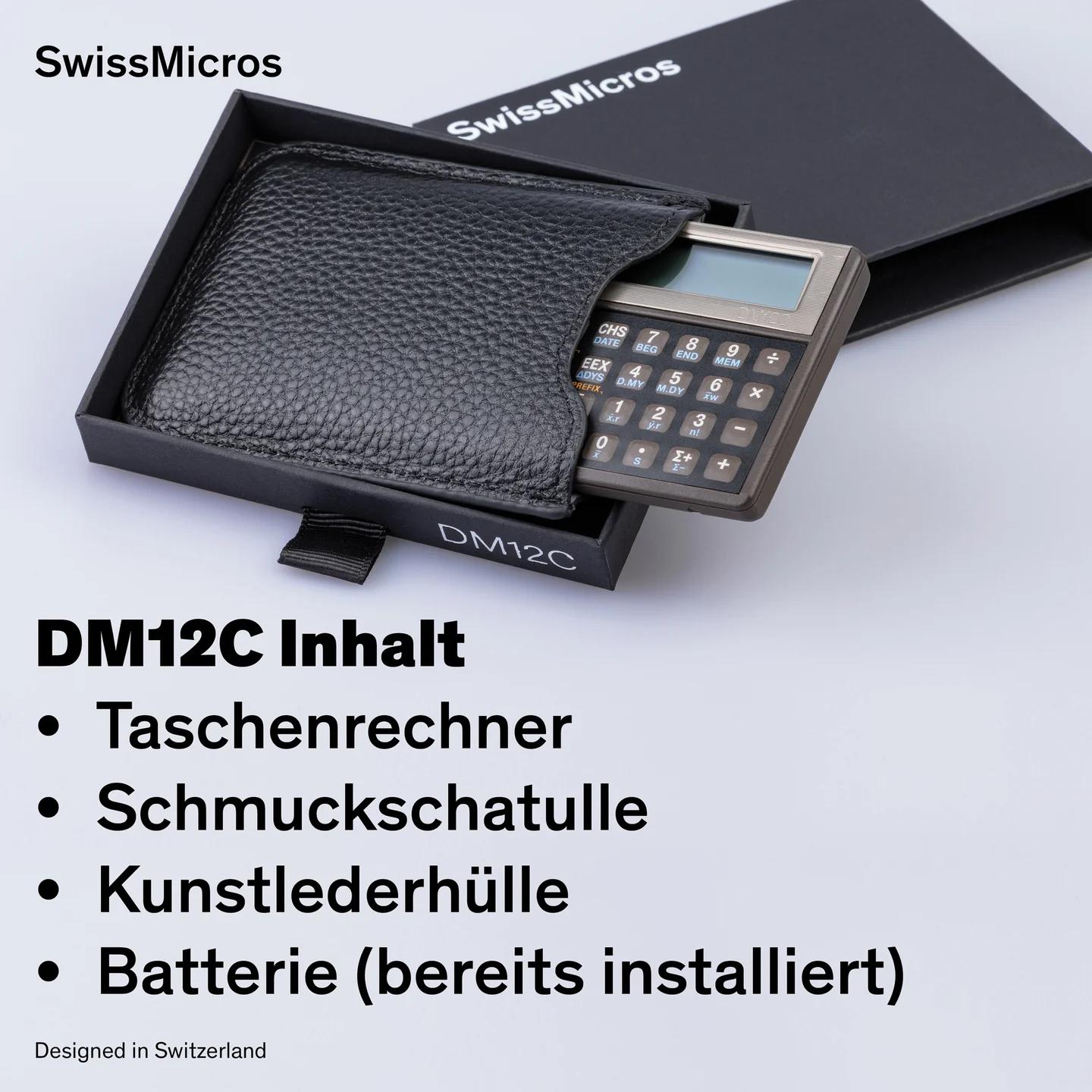 DM12C Finanzrechner
