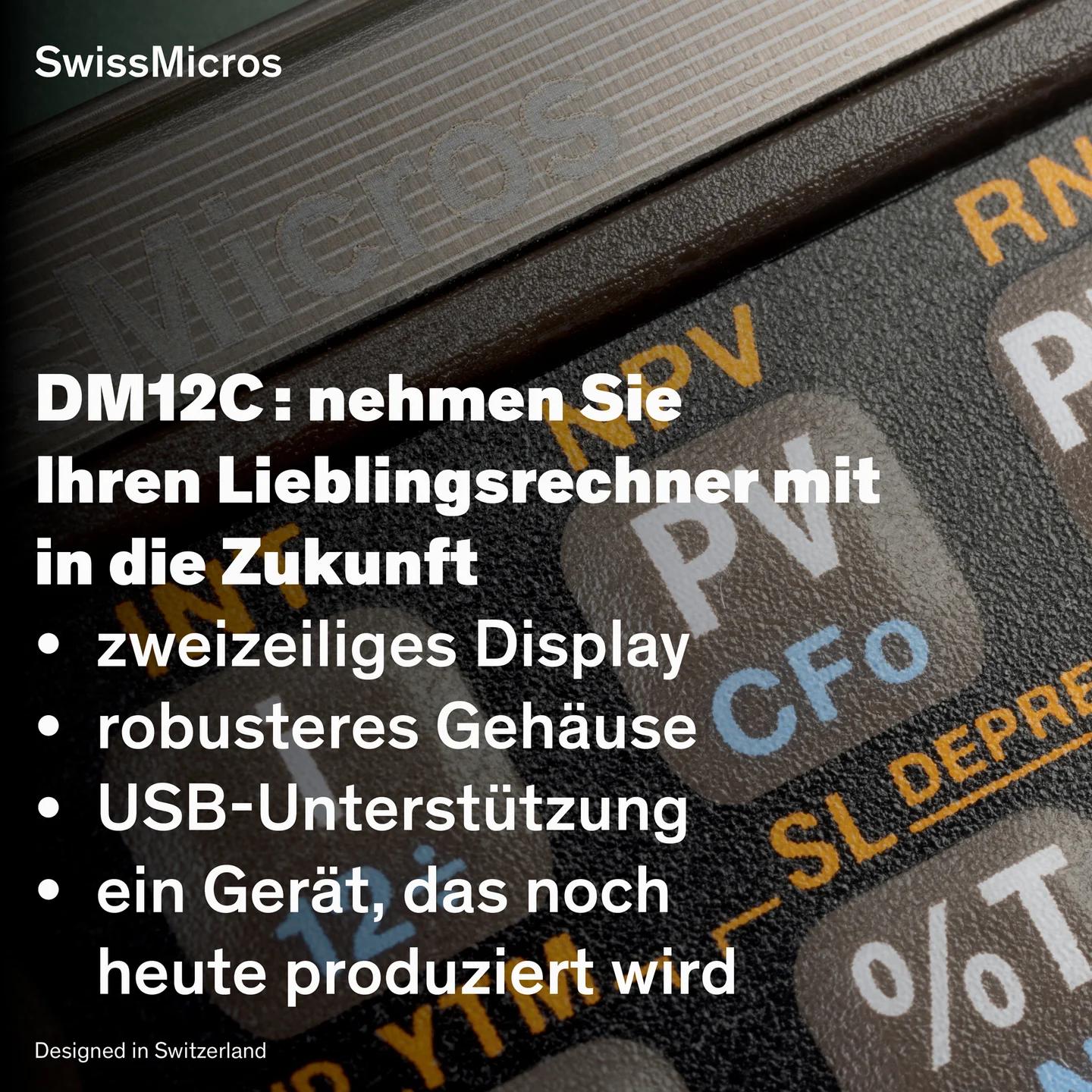 DM12C Finanzrechner