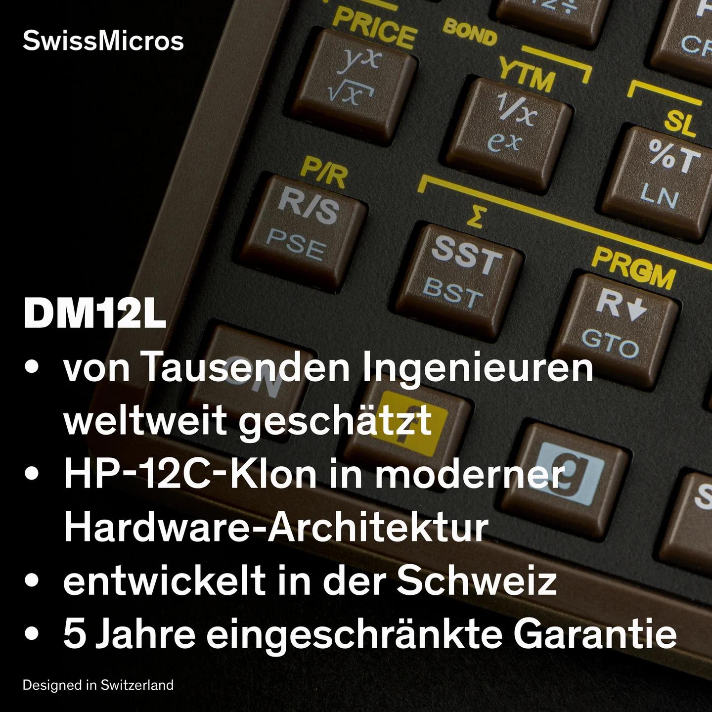 Finanzrechner DM12L