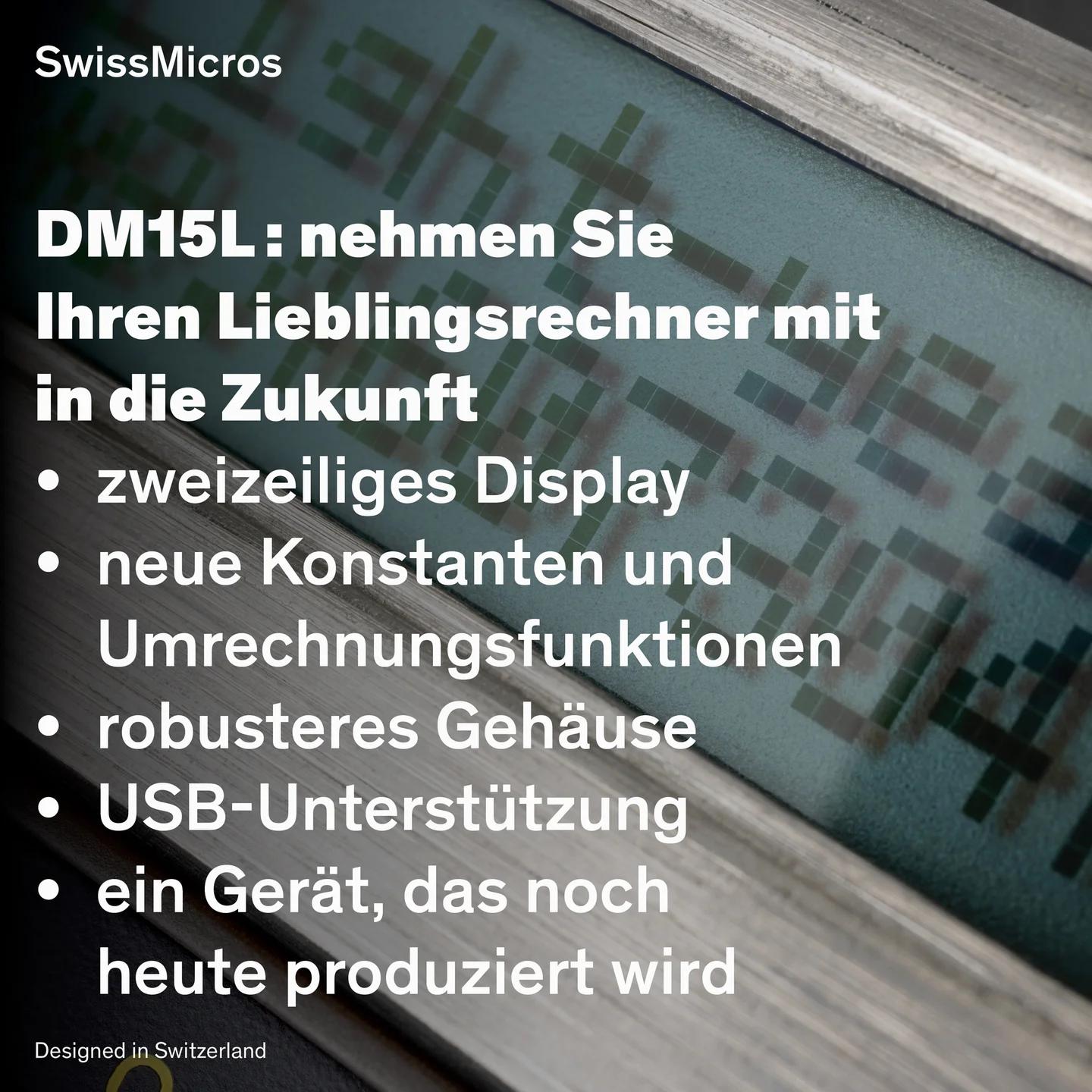 Wissenschaftlicher Taschenrechner DM15L