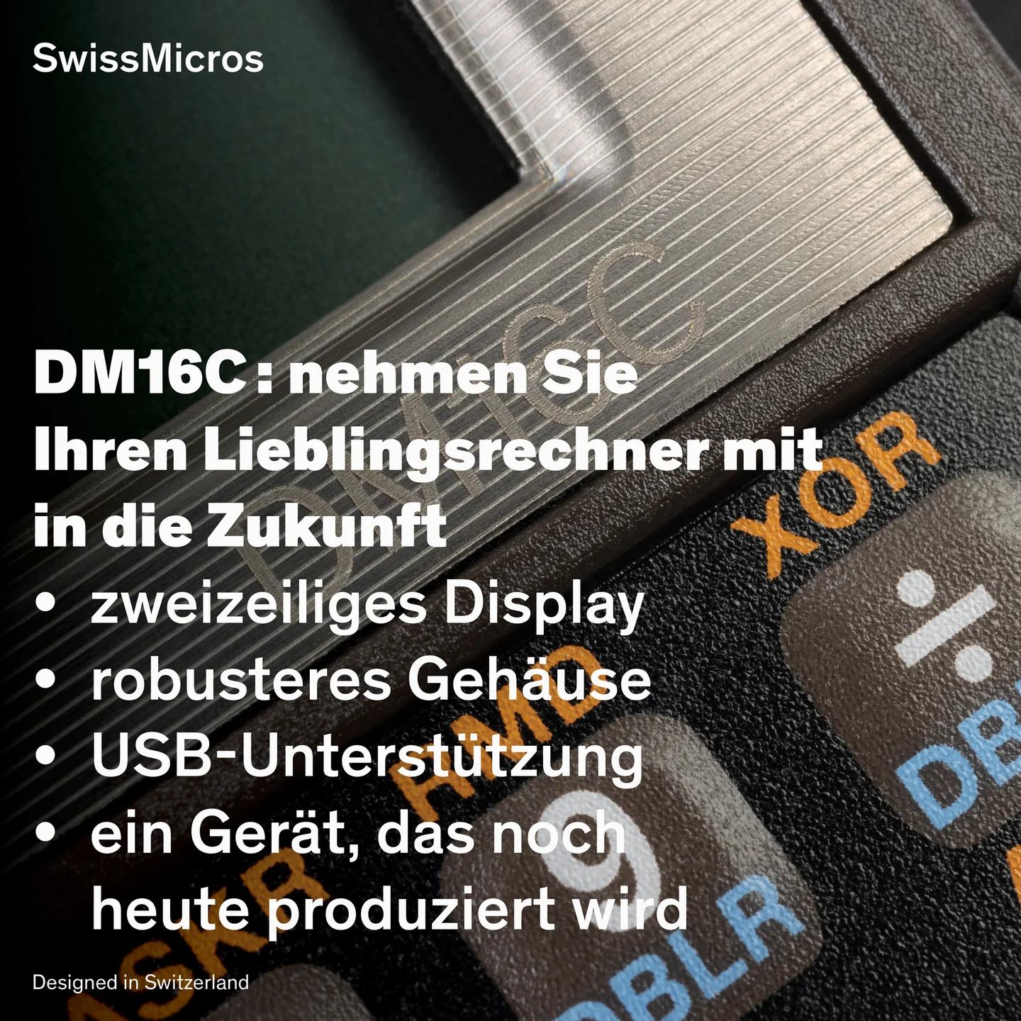 DM16C Programmier-Taschenrechner