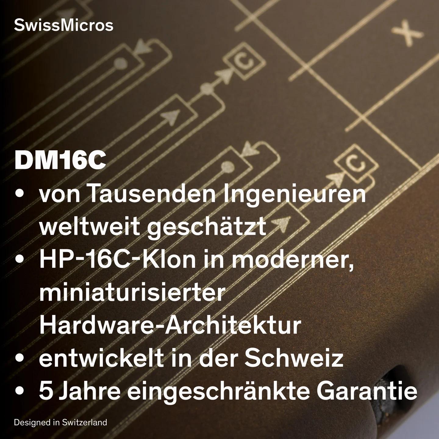 DM16C Programmier-Taschenrechner