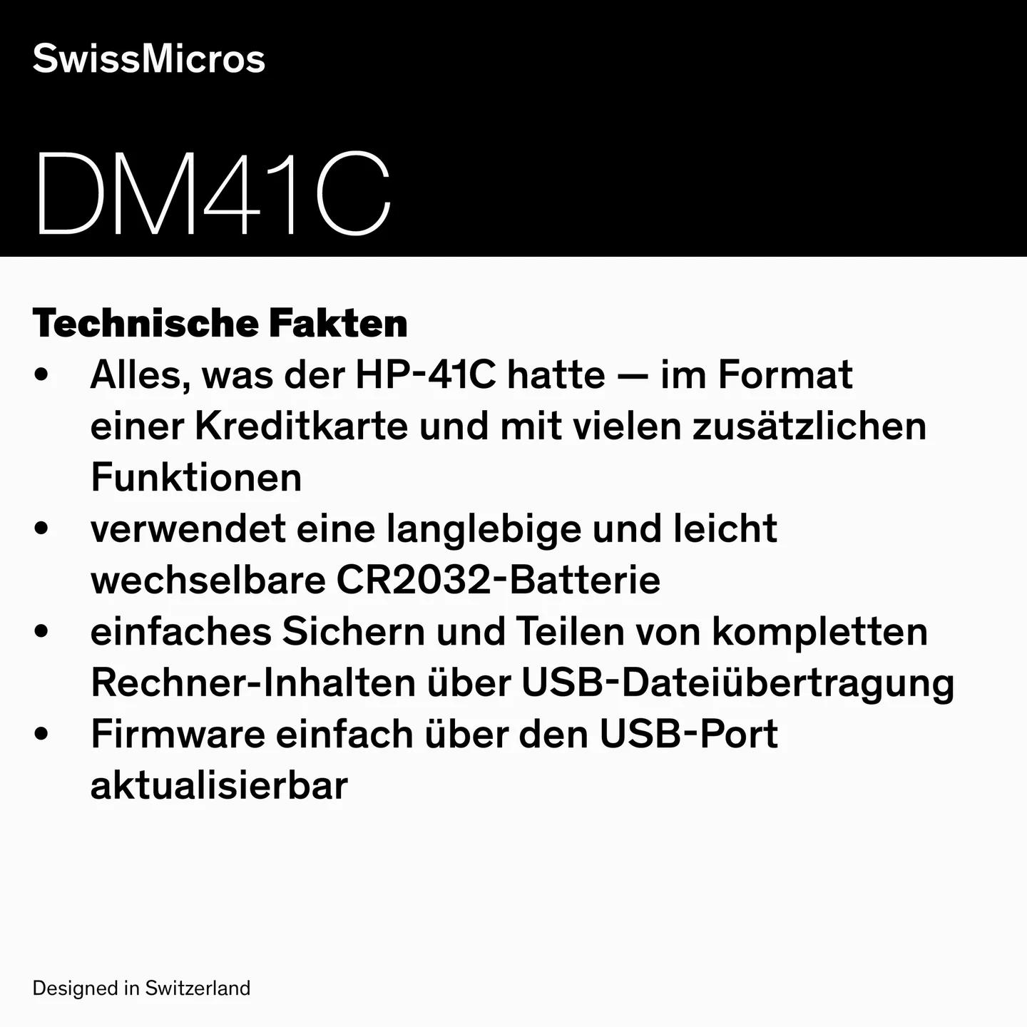 DM41C-Systemrechner