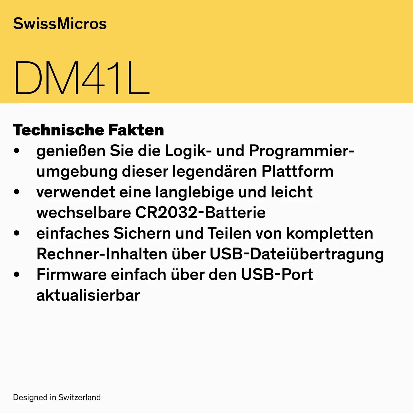 DM41L-Systemrechner