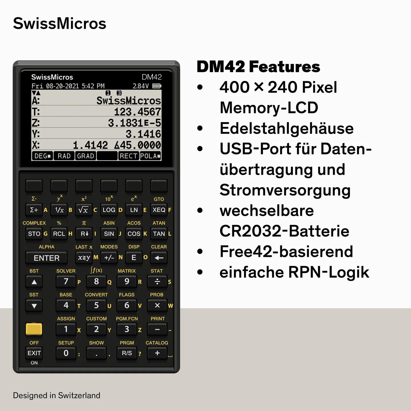 DM42 Scientific Calculator