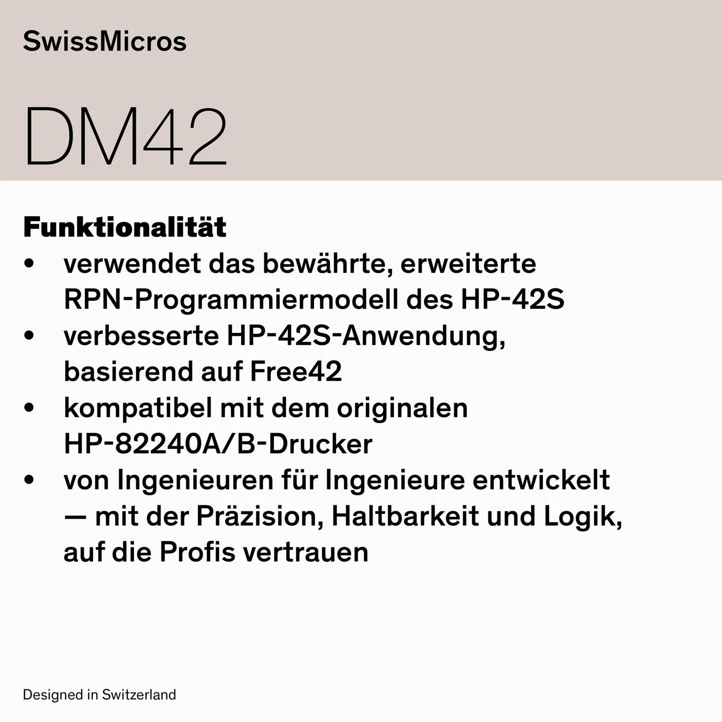 DM42 Scientific Calculator