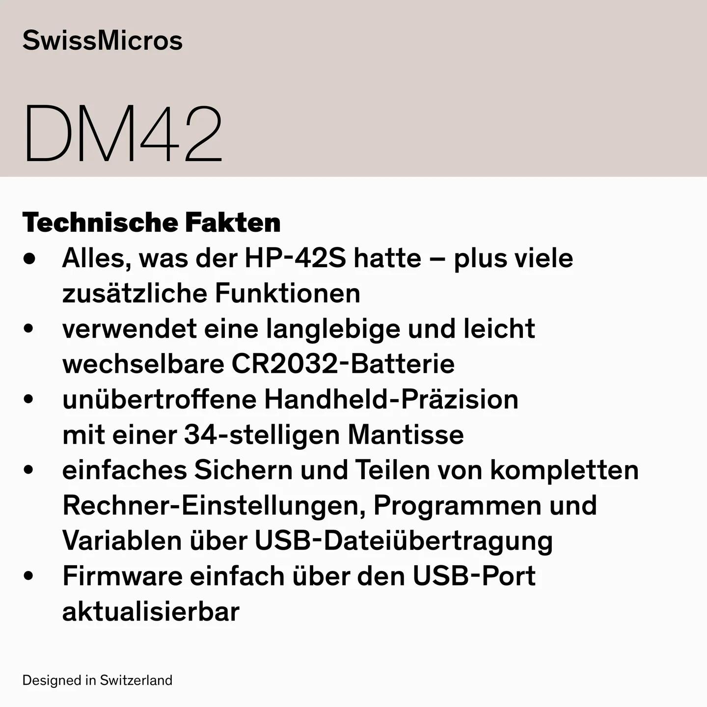 DM42 Scientific Calculator