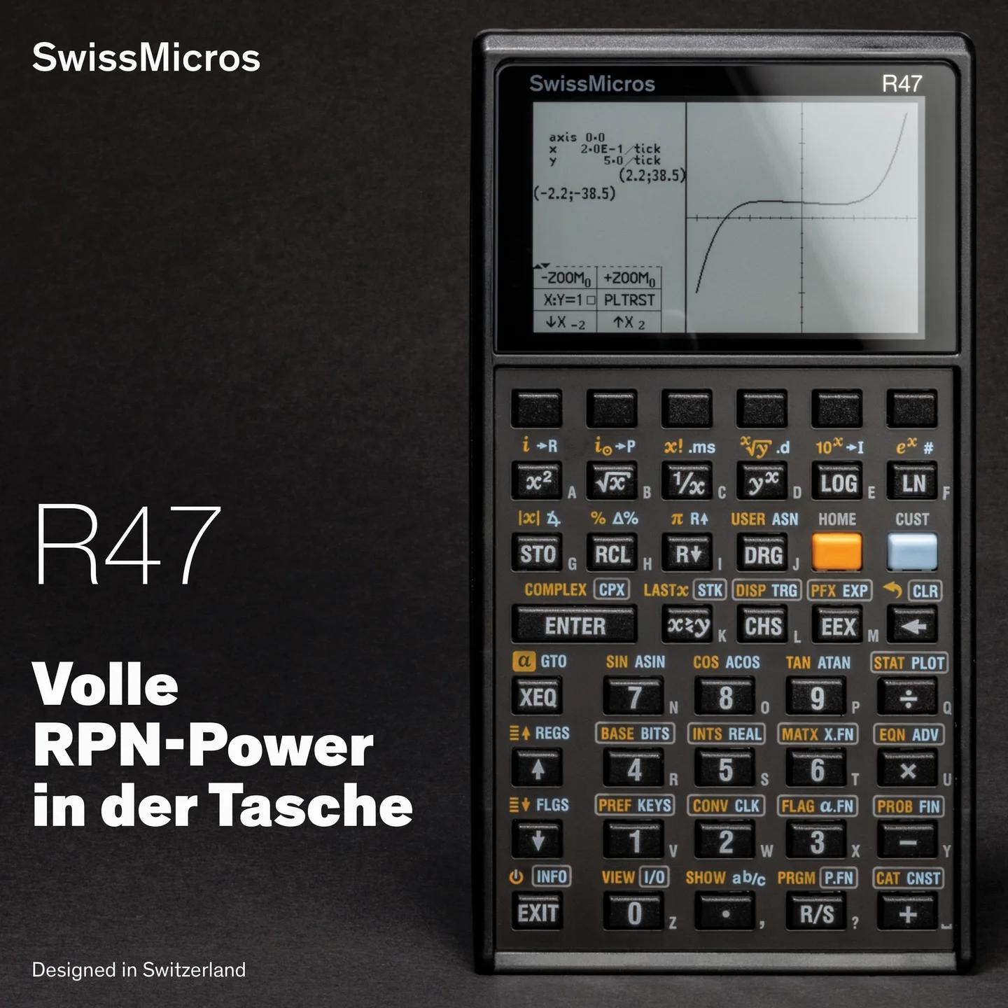 R47 Wissenschaftlicher Taschenrechner