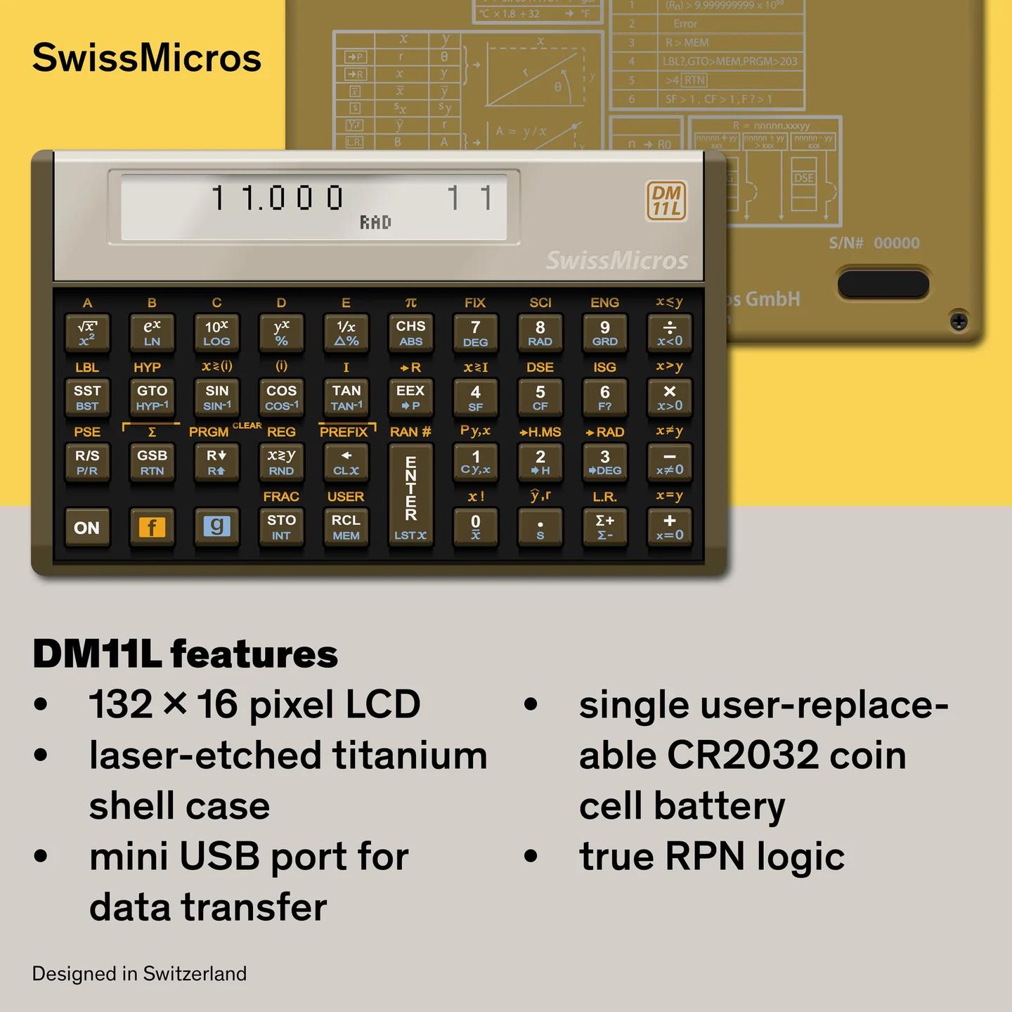 DM11L Scientific Calculator