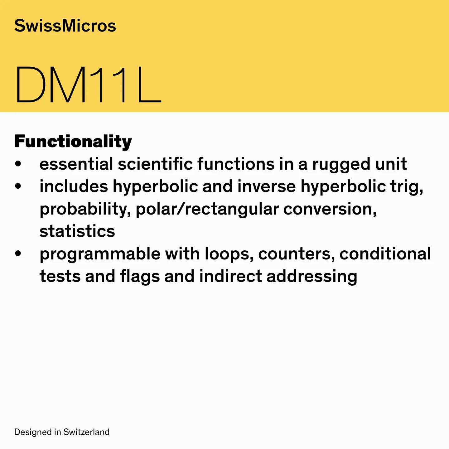DM11L Scientific Calculator