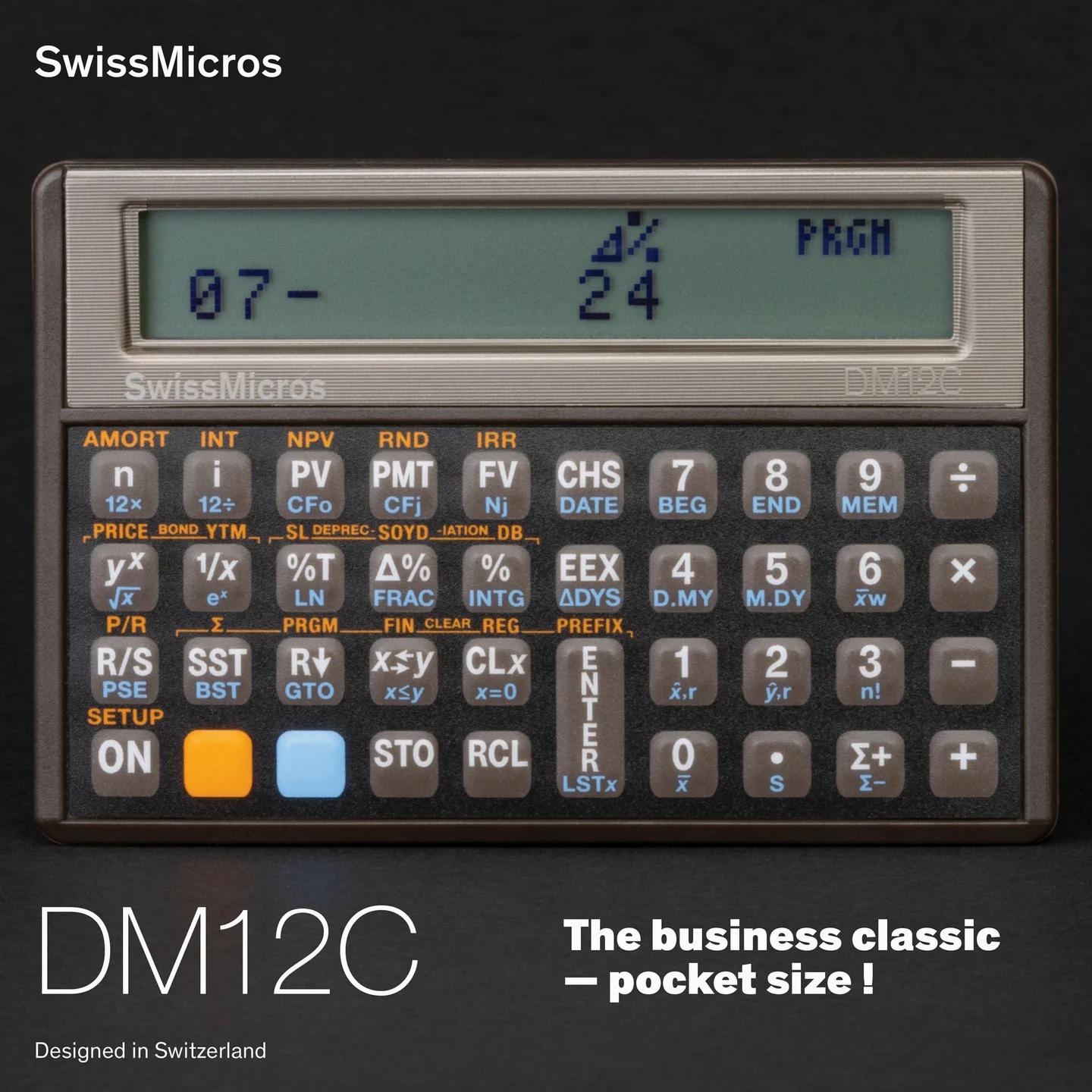 DM12C Financial Calculator
