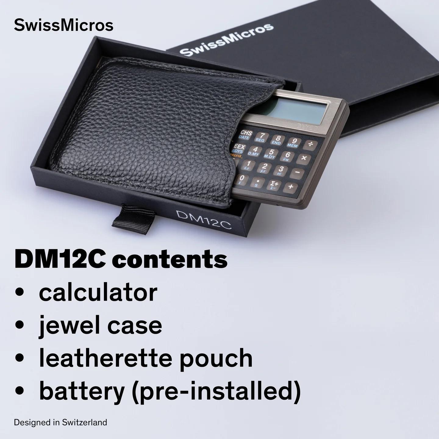 DM12C Financial Calculator