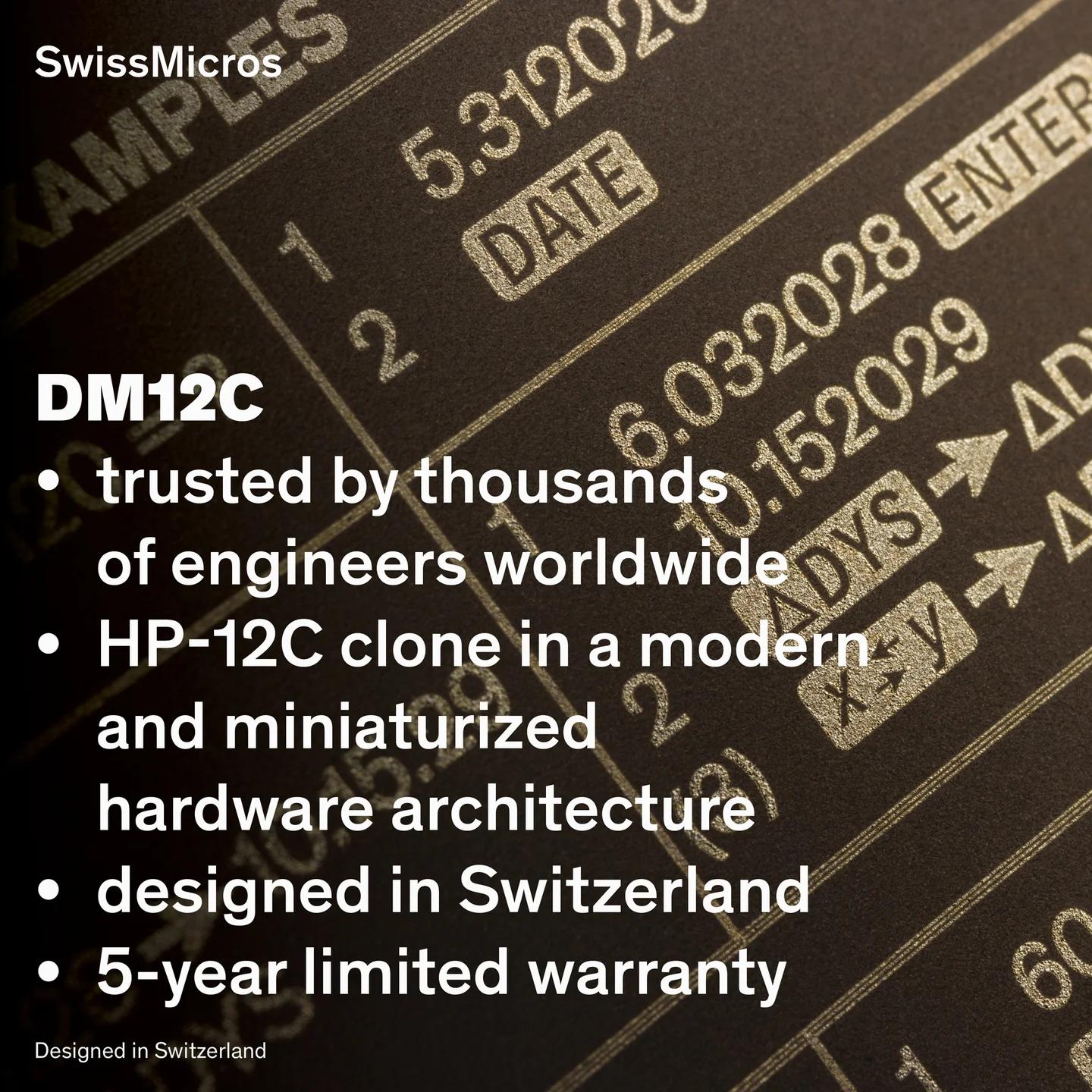 DM12C Financial Calculator