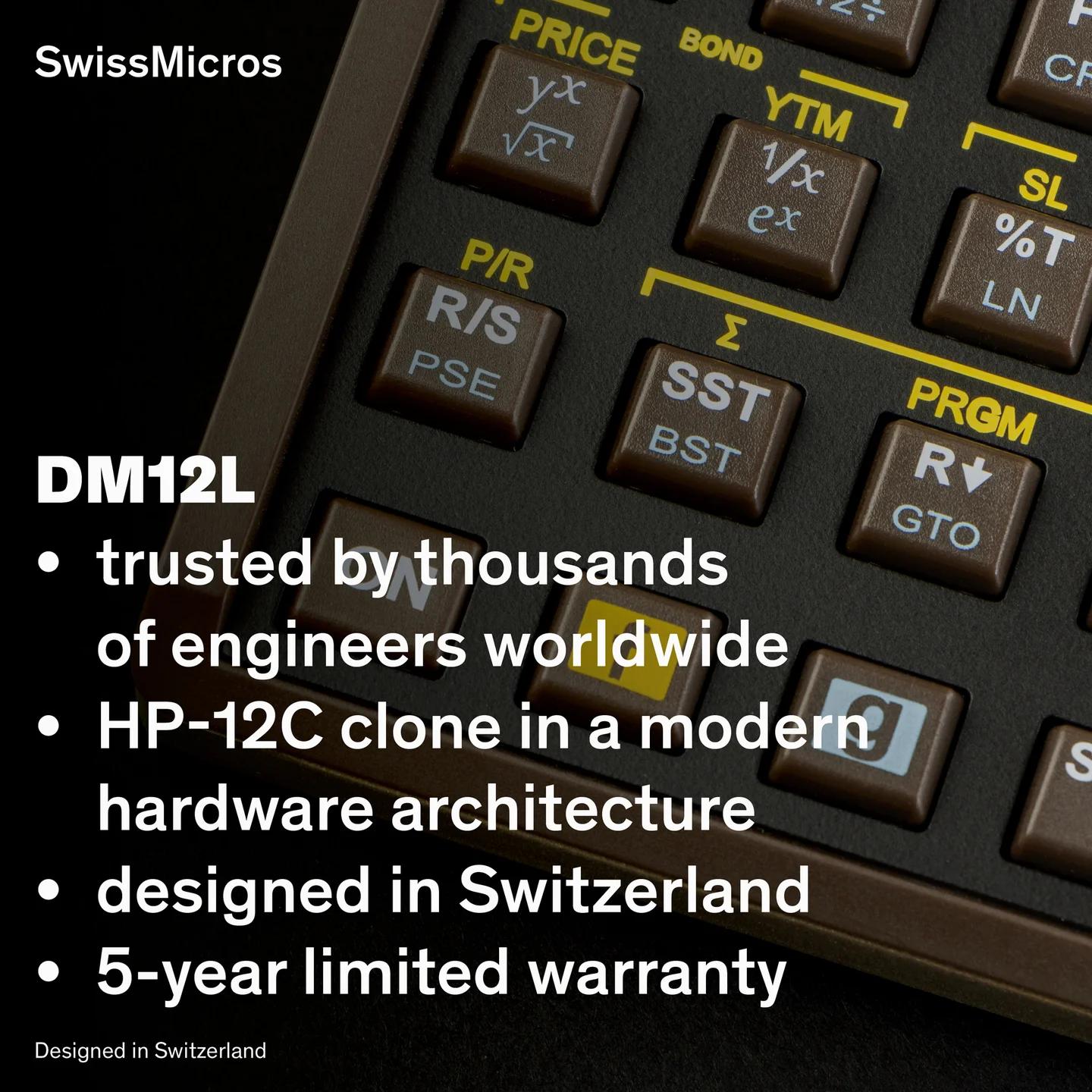 DM12L Financial Calculator