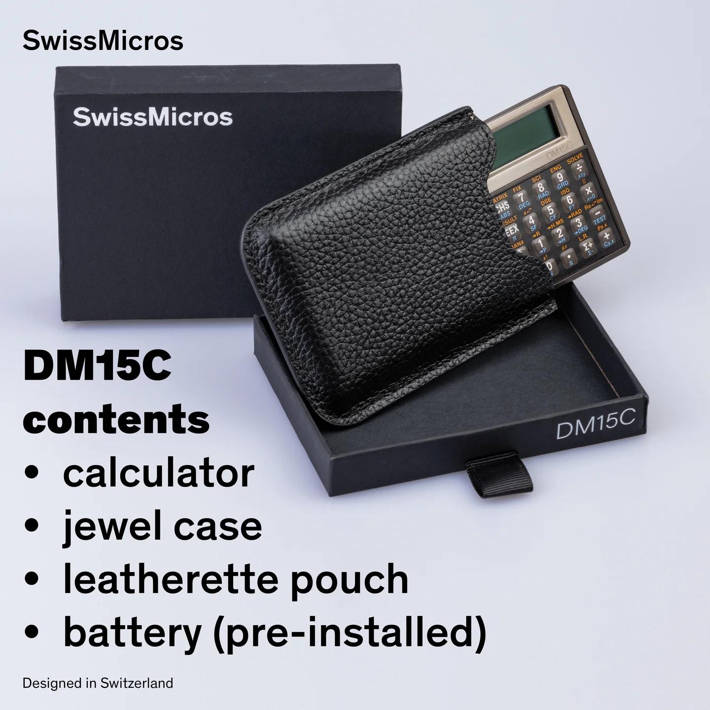 DM15C Scientific Calculator
