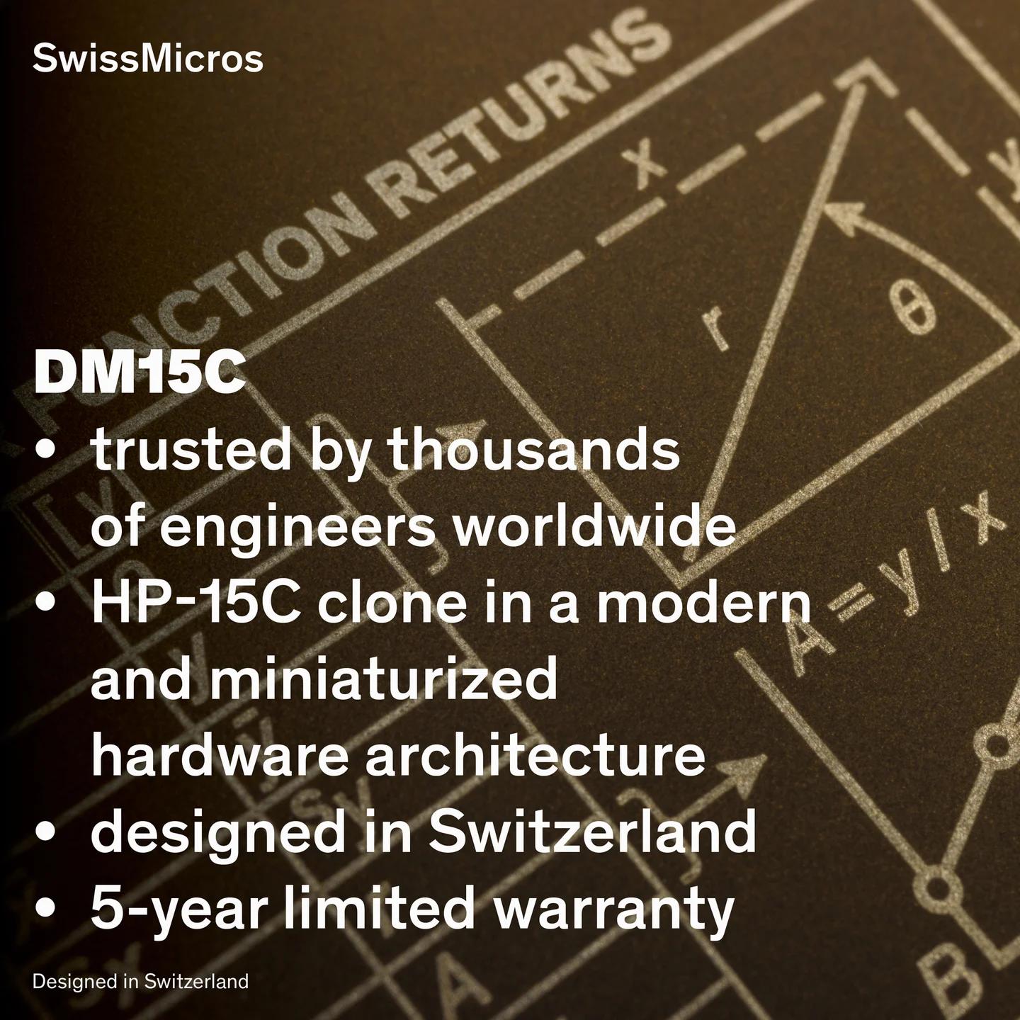 DM15C Scientific Calculator