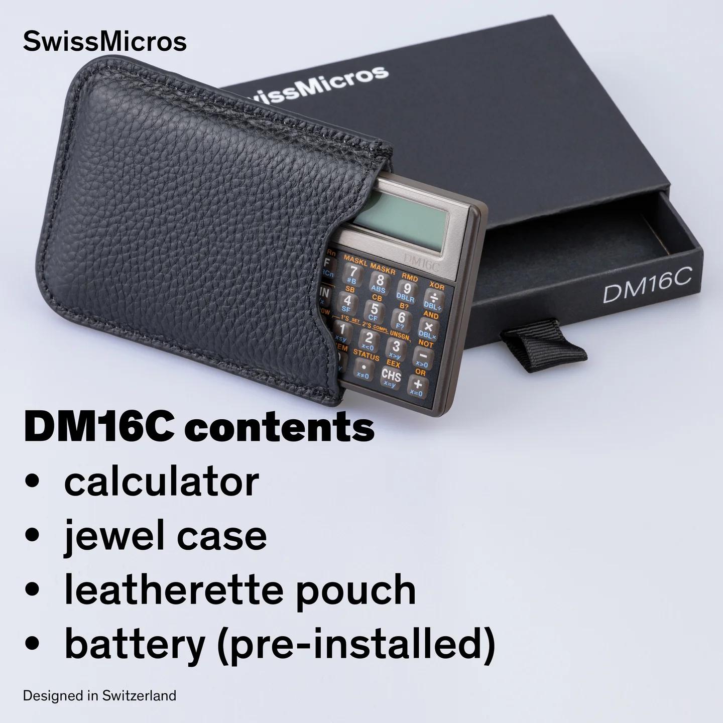 DM16C Programmer’s Calculator