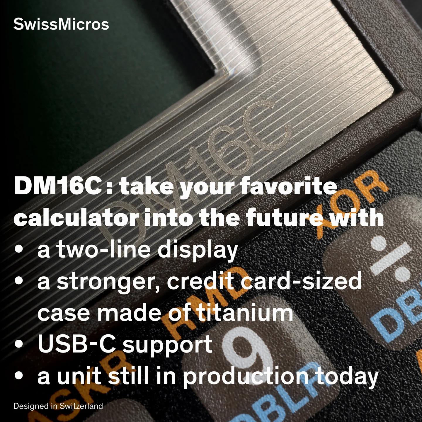 DM16C Programmer’s Calculator