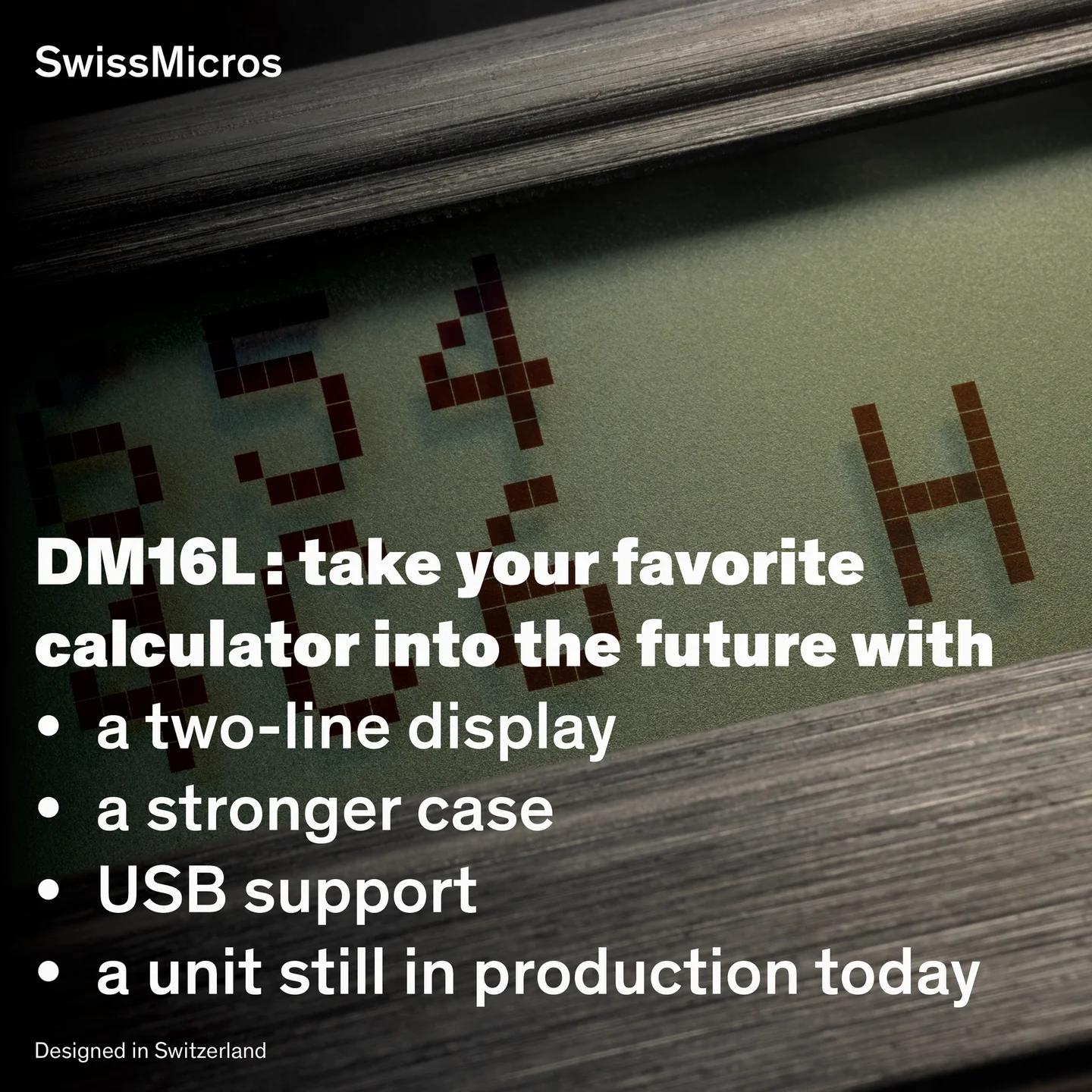 DM16L Programmer’s Calculator