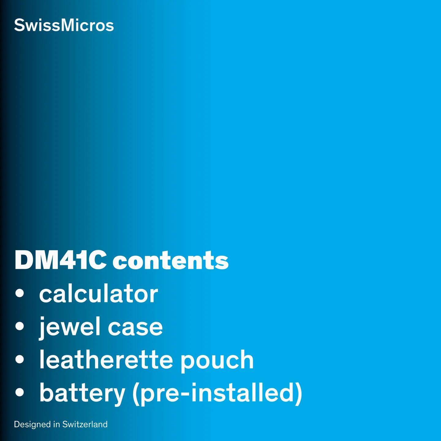 DM41C System Calculator