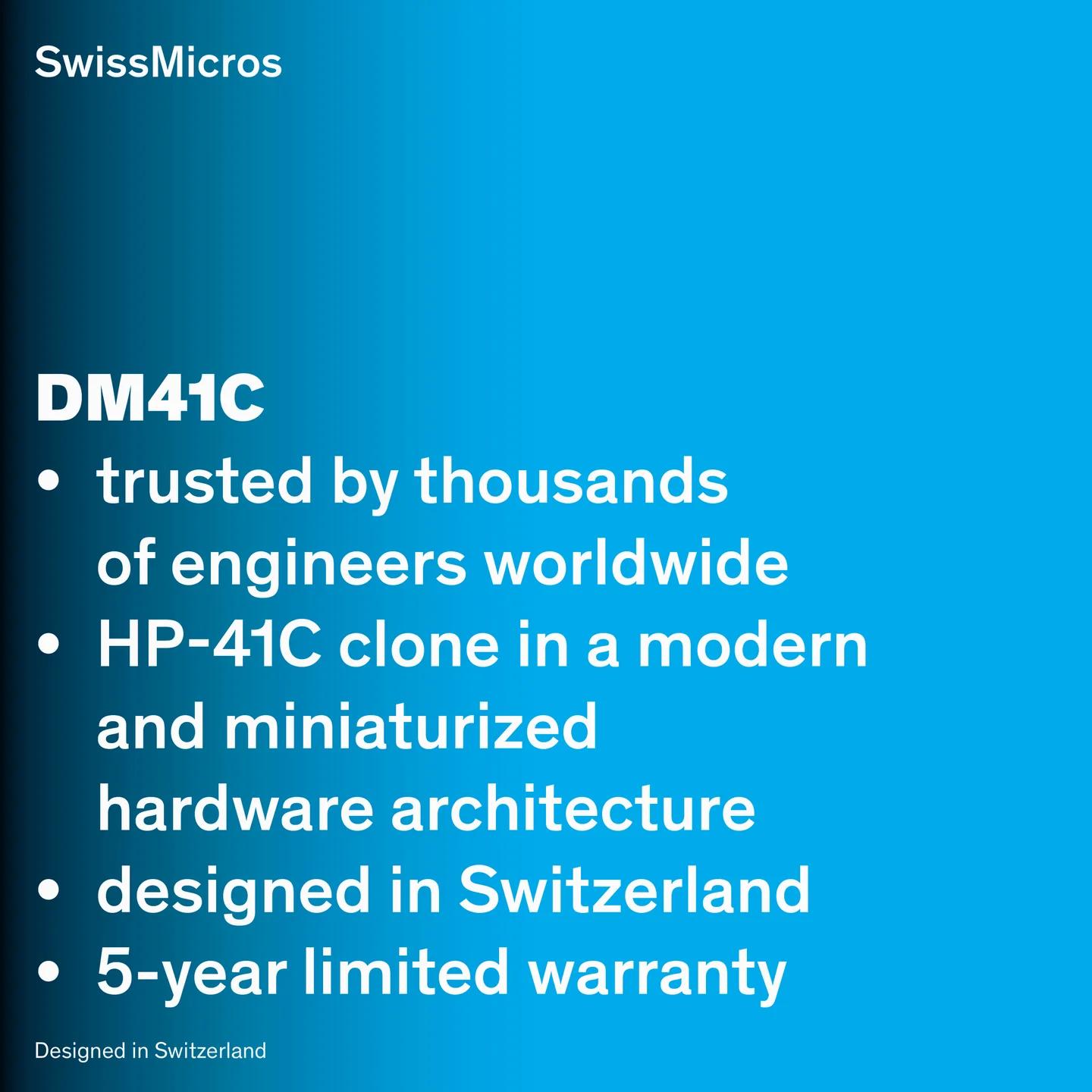 DM41C System Calculator