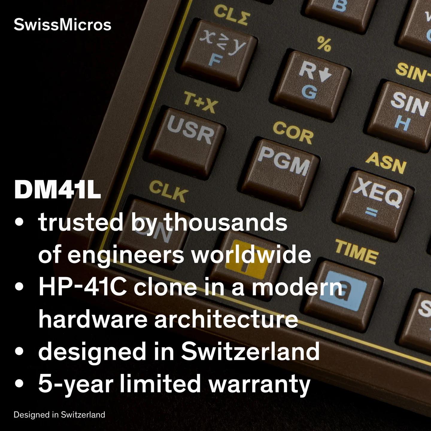 DM41L System Calculator