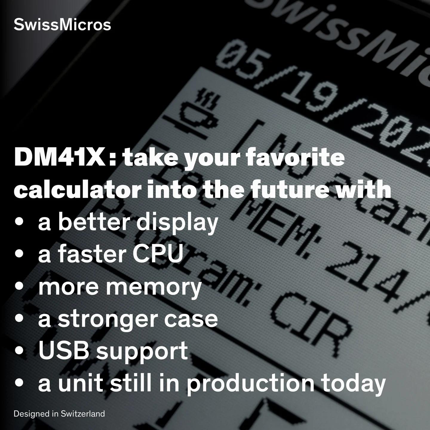 DM41X System Calculator