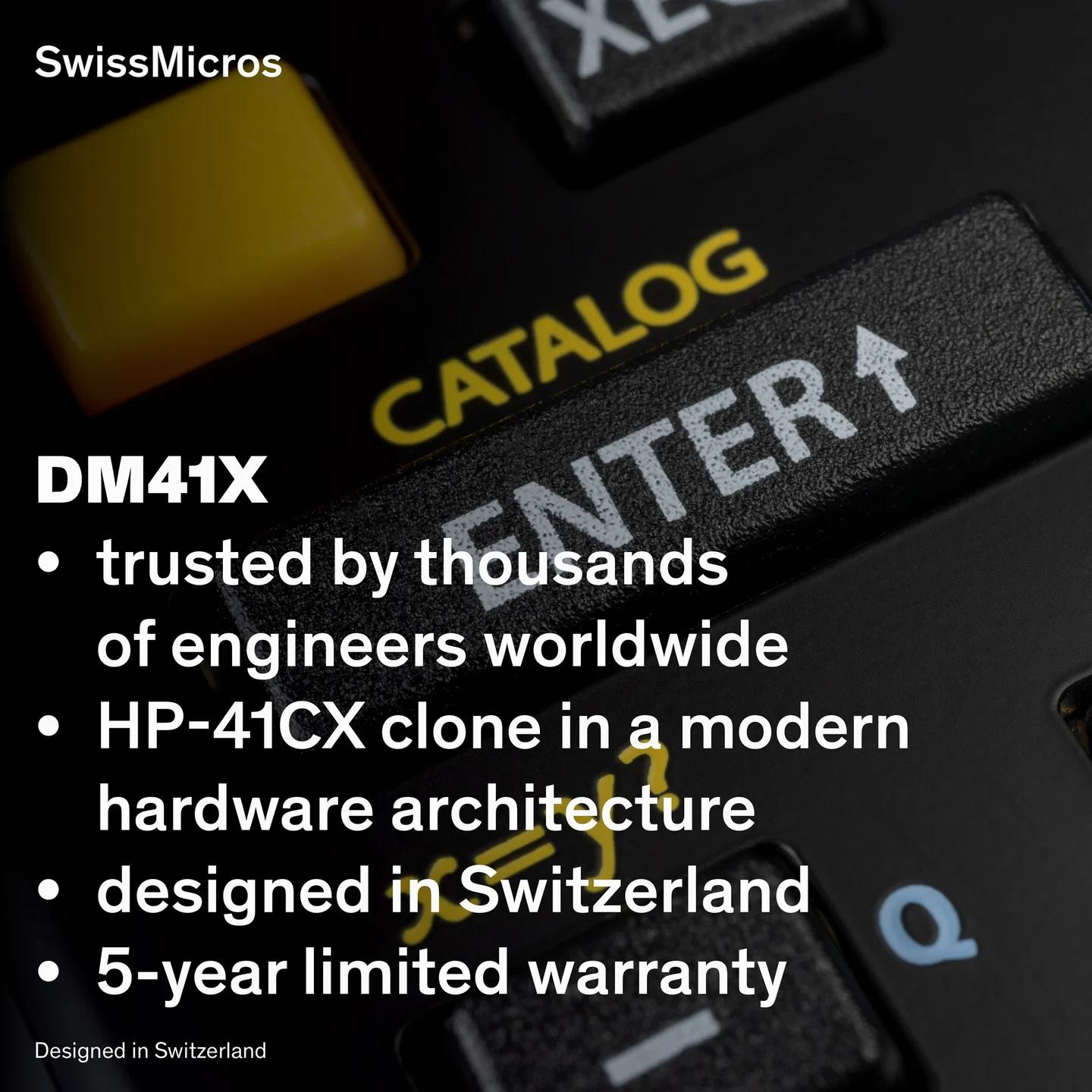 DM41X System Calculator